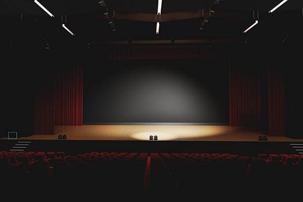 stage and lighting